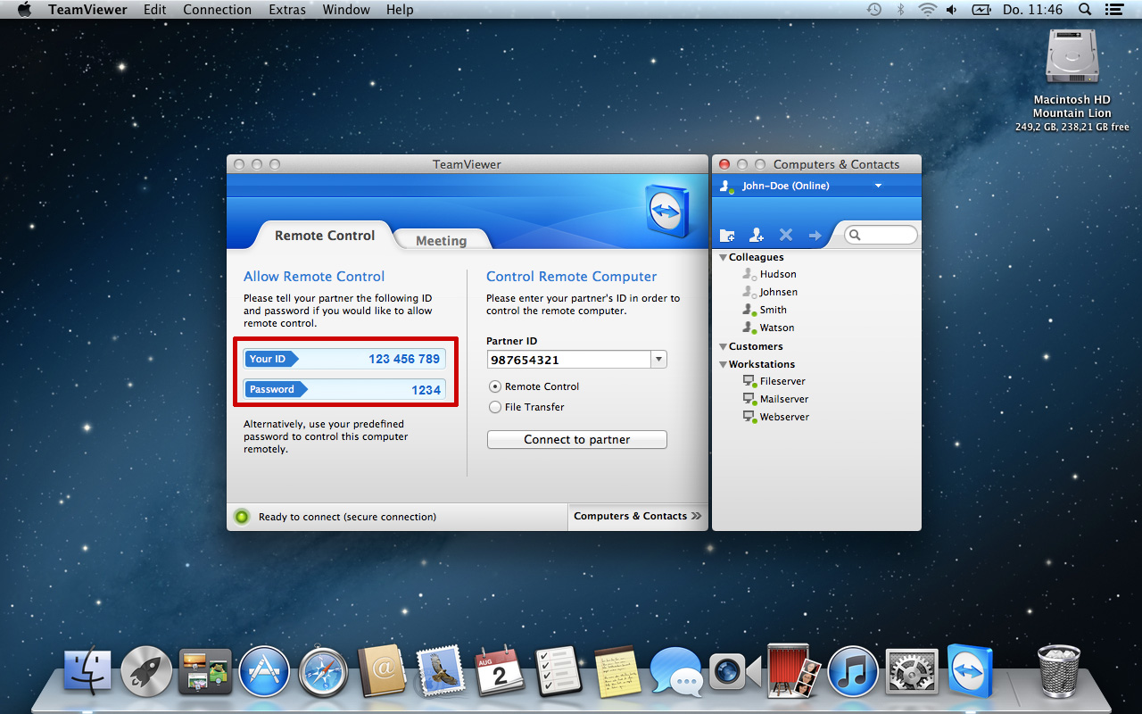 Teamviewer right click on pc from mac free